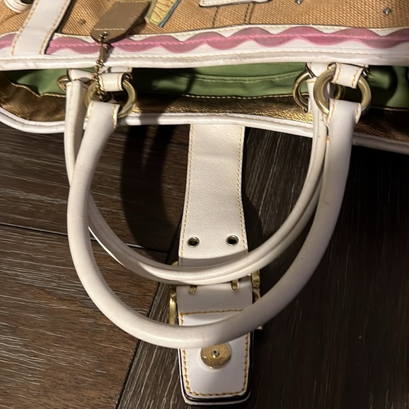 Authentic Vintage COACH Ladybug Motif Boxy Straw Tote Bag, Limited Edition -2004 - Picture 16 of 16